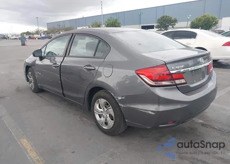 2014 Honda Civic Lx z USA, uszkodzony, nr VIN 19XFB2F50EE257919